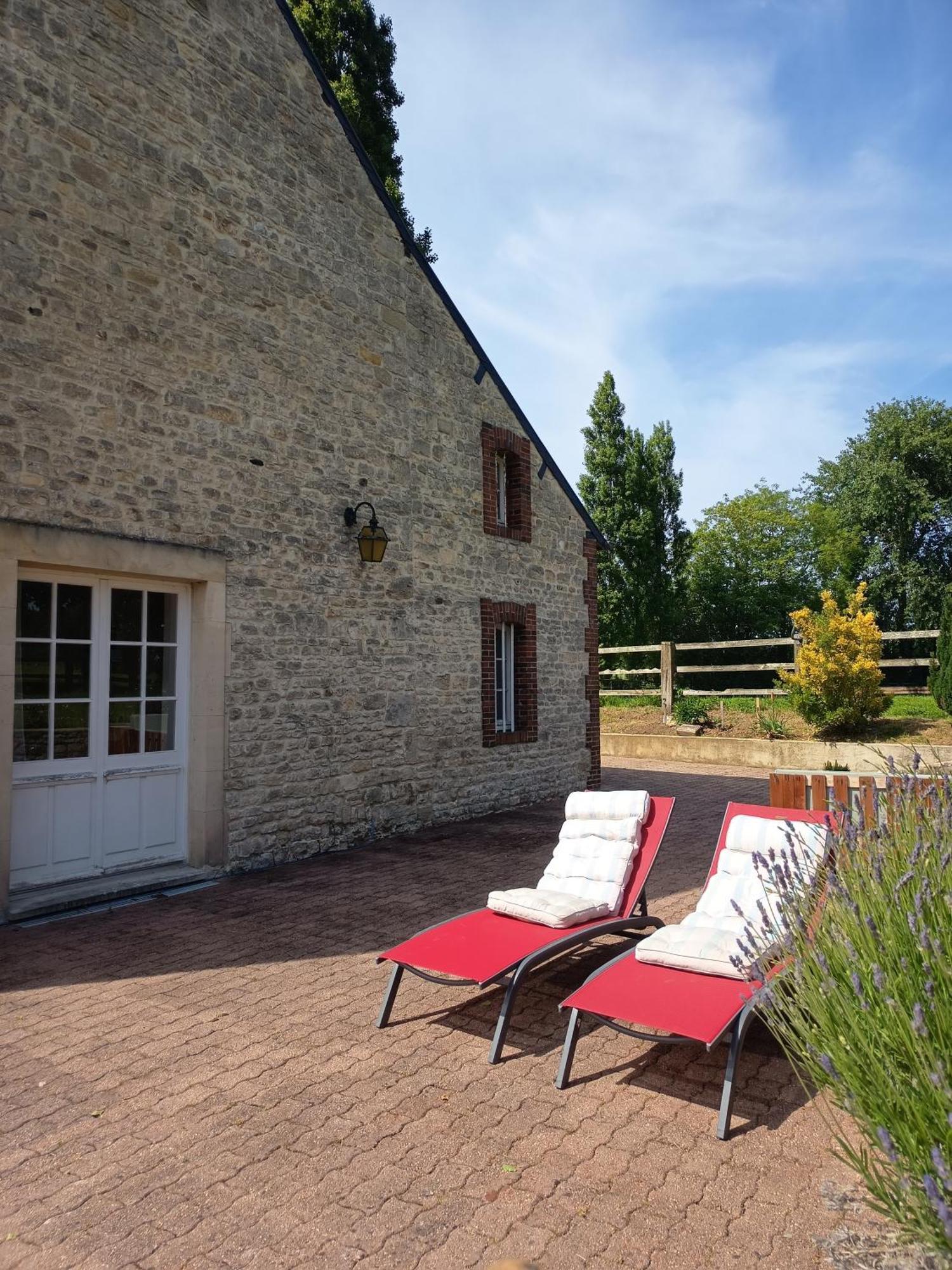Maison De Charme Tour-en-Bessin ภายนอก รูปภาพ